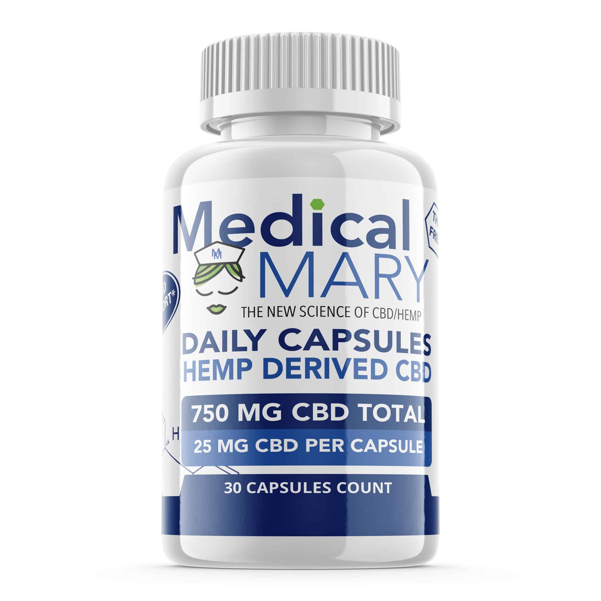 Best Daily Capsules CBD from Medical Mary